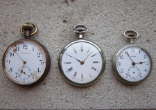 LOTTO 3 OROLOGI DA TASCA VERA