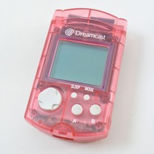 Dreamcast Visual Memory Passion Rosa HKT-7000 Sega Ufficiale VMU 2425 DC