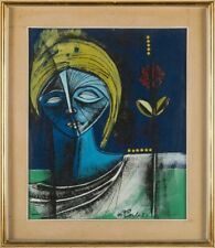 vittorio Maria di Carlo olio su tela 50 per 60 