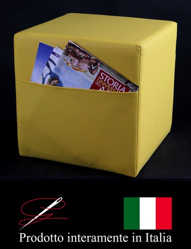 Pouff pouf puff - pouf, giallo