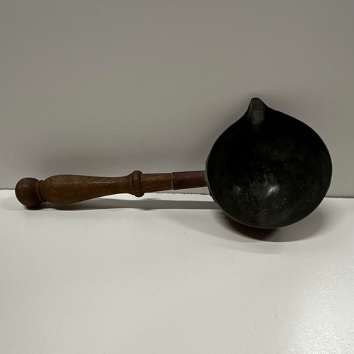 Mestolo vintage legno e - mestolo,