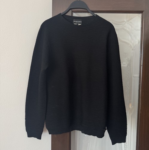 Emporio armani black textured - armani,