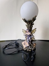 FATA CON LAMPADA LES ALPES - 36 CM. - SENZA SCATOLA ORIGINALE