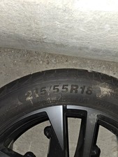 cerchi in lega + gomme  peugeot nuove mai usate