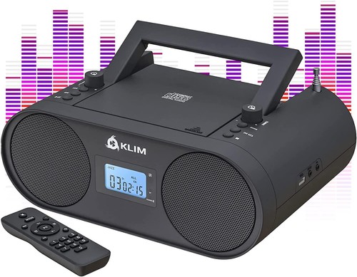 Klim lettore stereo boombox - cd,