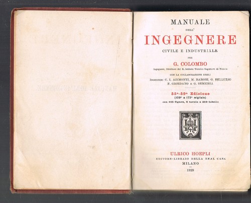Manuale dell ingegnere civile - manuale,