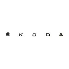 Skoda scritta nera Karoq