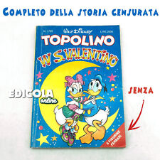 Fumetto di TOPOLINO tradisce Minnie Libretto Censurato n. 1785 San Valentino