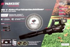 Parkside 40V PPTLBA 40-Li C3 senza batterie/caricabatterie soffiatore di foglie