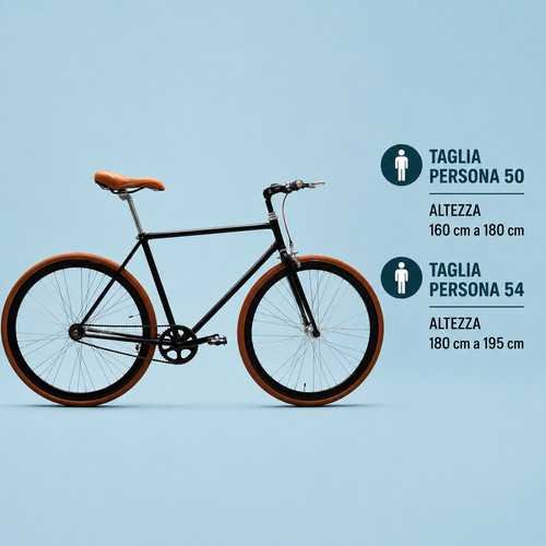 Bici fixed uomo flip flop - fixed,