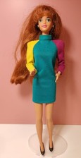 Barbie Midge Mattel Vintage anni 80 con Vestito Fashion Fun #7905 del 1984