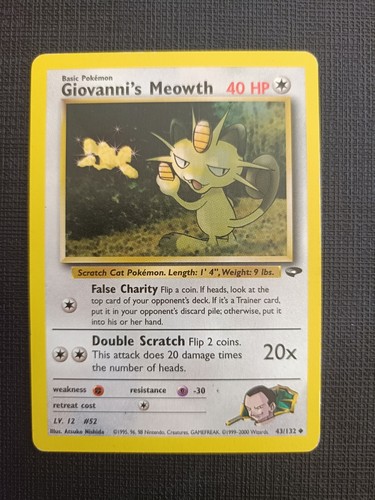 Pokemon giovanni meowth - pokemon,