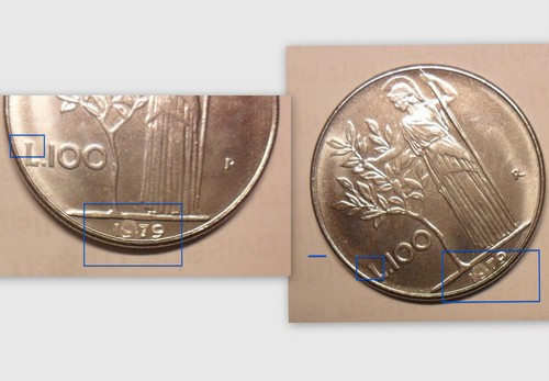 Moneta 100 lire - moneta,