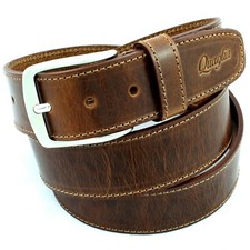 Cintura pelle noce marrone - cintura,