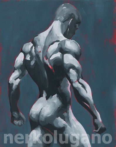Opera arte originale dipinta - d'arte,