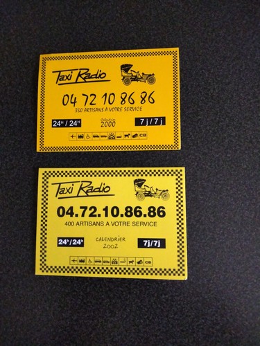 Petits calendriers 2000 - petits,