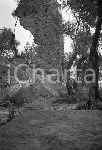 1947 sirmione rovine villa - rovine,