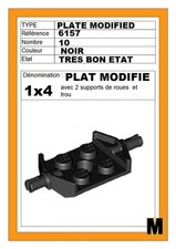 x10 LEGO PLATE MODIFIED 2x2