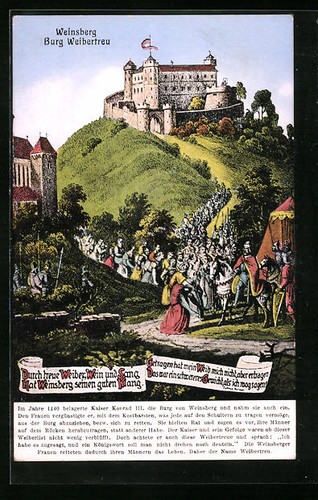 Cartolina artista weinsberg - d'artista,