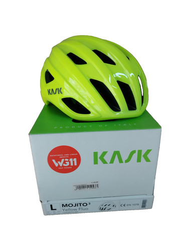 Casco kask mojito - kask, fluo