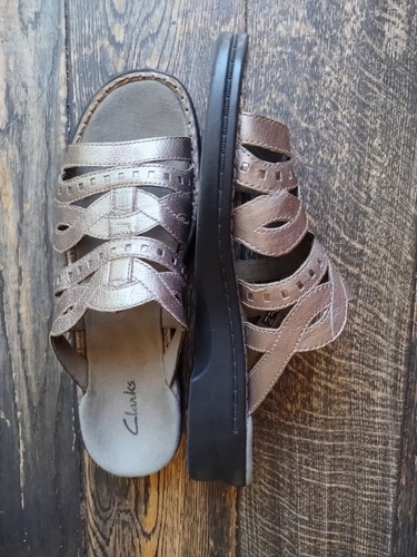 Clarks sandali donna pelle - sandali,