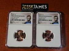 2025 D & (P) LINCOLN CENT NGC