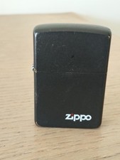 Accendino zippo nero - accendino, opaco