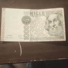 Italy 1000 Lire Banknote Banca