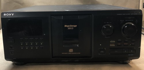 Sony cdp cx355 - sony, storage