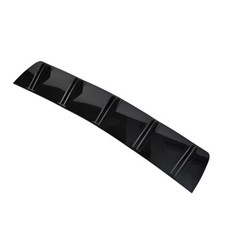 Nero Universale Labbro Spoiler Diffusore Pinna Splitter Paraurti Posteriore Auto