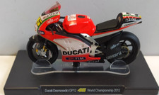 LEO MODELS VALENTINO ROSSI 1:18 MOTO DUCATI DESMOSEDICI GP 12 W. CHAMP. 2012  V1