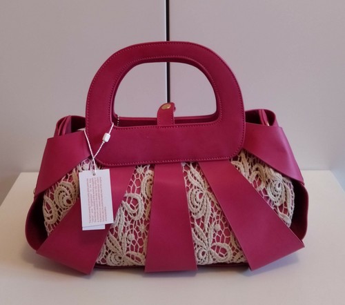 Borsa fucsia bauletto - bauletto, in