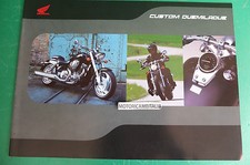 PER HONDA CUSTOM 2002 VTX SHADOW BLACK WINDOW VT600 DEPLIANT  CATALOG