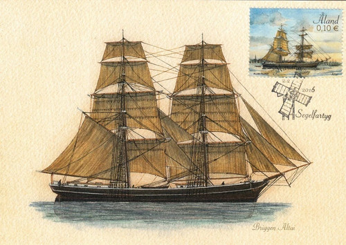 Veliero brig altai nave - brig,