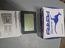 Perry 1CRCR028A - Cronotermostato digitale a parete serie NEXT a batteria color 