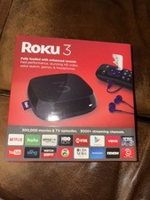 Roku 3: A Media Streamer con telecomando di ricerca vocale avanzata senza cuffie o cavo