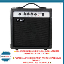 Amplificatore per basso 3rd Avenue, 15W, con equalizzatore a 2 bande
