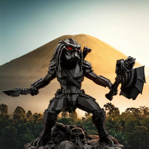 Statua modellino predator - statua,