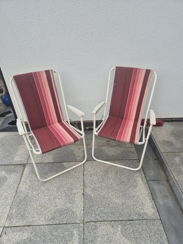 Coppia sedie sdraio - di,