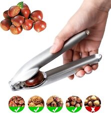 Pinza Taglia Castagne a Croce, Acciaio Inox Pinza per Castagne Multifunzione