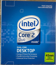 Processore Intel core 2 duo E8500 -Clock 3,16 Ghz -lga 775-Dissipatore stock