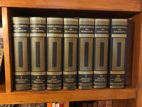 Enciclopedia italiana treccani - italiana,