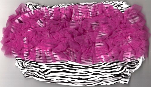 Diaper cover zebra hot pink - cover,,