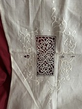 Tovaglia Lino Bianco  Vintage