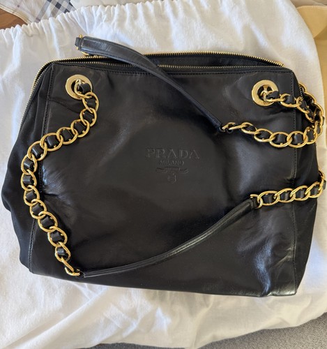 Prada nappa catena borsa - catena, a