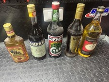 LOTTO Liquori bottiglie Campari Bottiglie Campari Bitter  - Vintage Collezione