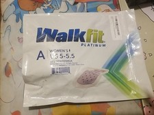 NUOVE solette ortopediche personalizzabili WalkFit Platinum taglia US donna 5-5,5