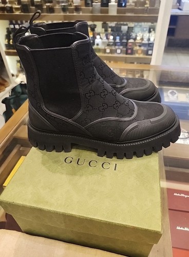 Stivaletti gucci uomo nero - stivaletti,