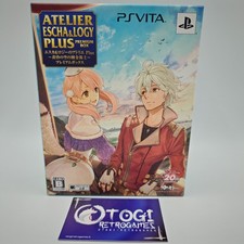 ATELIER ESCHA E LOGY PLUS PREMIUM BOX PS VITA PLAYSTATION JAP CIB COMPLETO