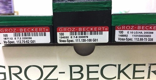 100 groz beckert - beckert, needle